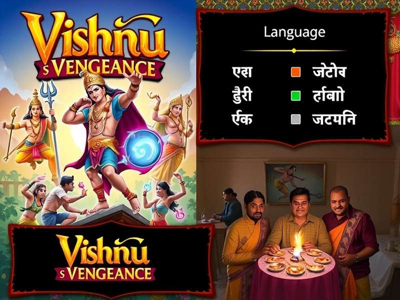 Gameplay screenshot of Vishnu S Vengeance showing Lord Rama in combat